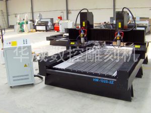 邢台巨鹿县双头立体多功能石材雕刻机HW-1325-2Z