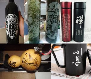 邢台巨鹿县酒瓶葫芦工艺品激光雕刻机